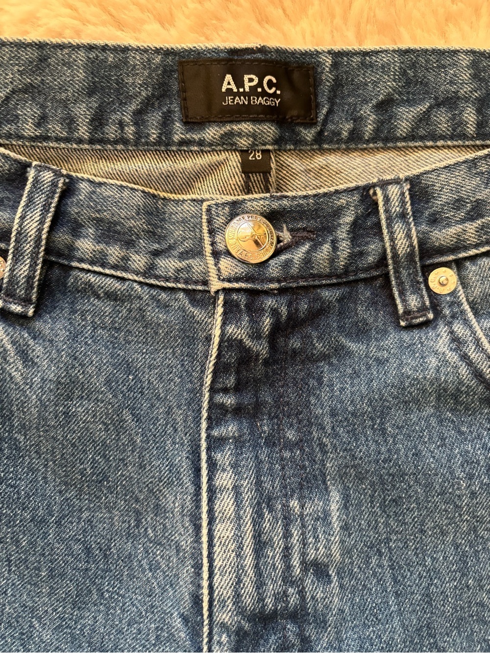 A.P.C. Men’s NEW STANDARD
Blue Denim Jeans Size 28 - Picture 4 of 5
